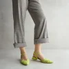 Hot Ballerina Lime a Punta Ballerine