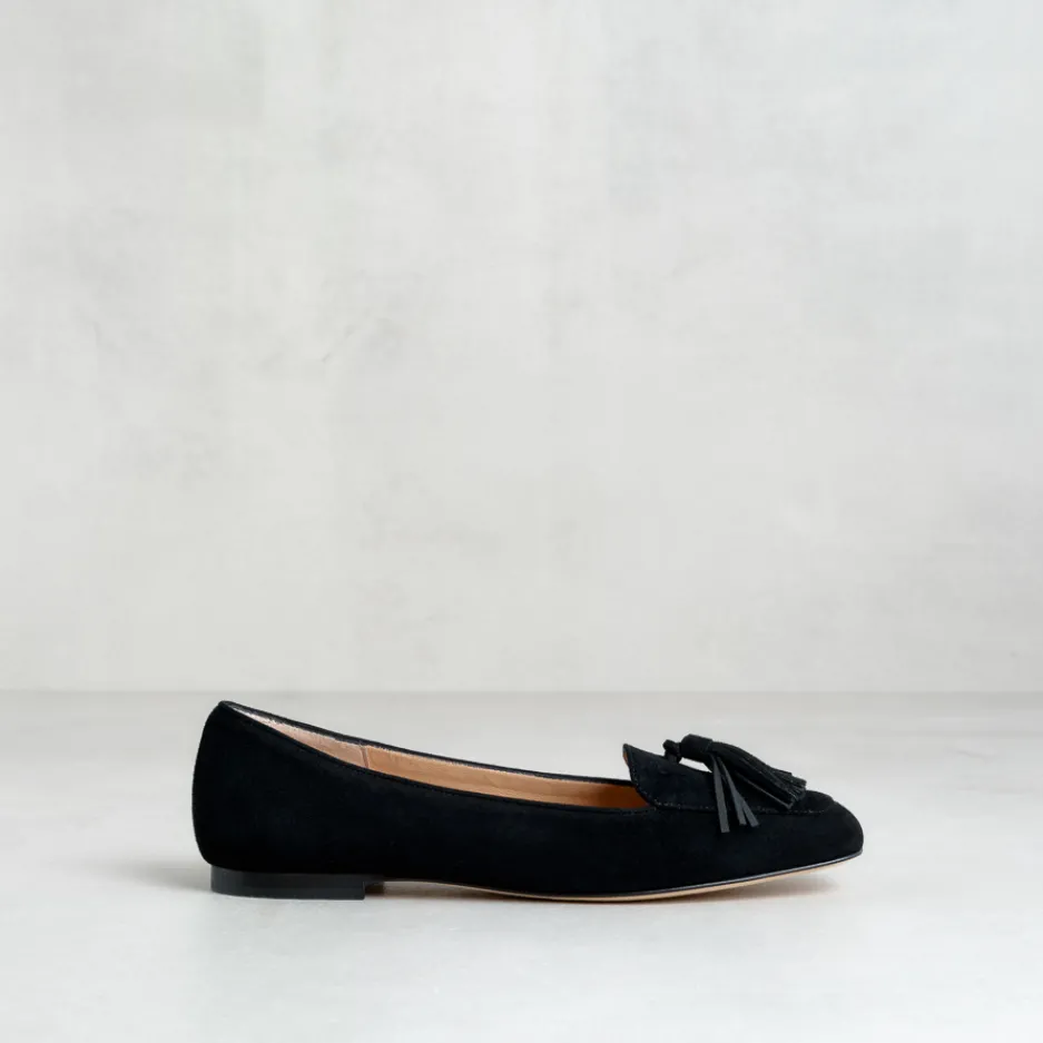 ballerina_nera_con_nappin_1.webp Clearance Ballerina Nera con Nappine Ballerine