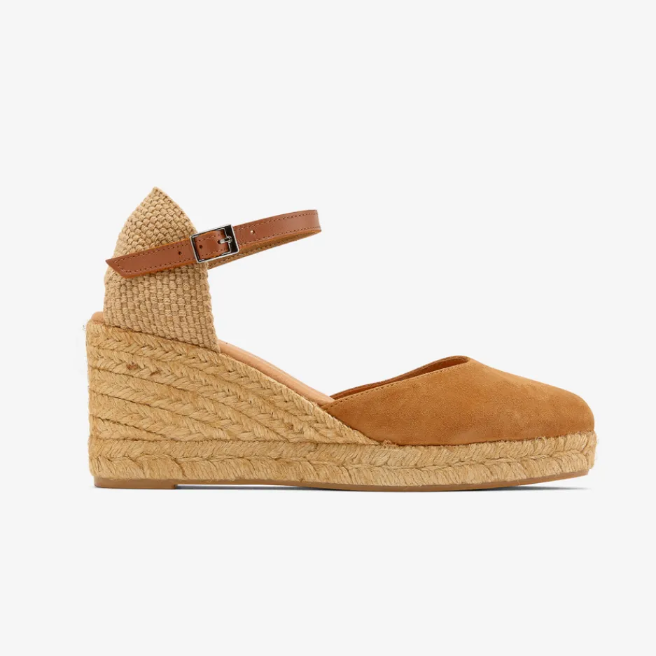 campesina_cuoio_con_cintu_1.webp Sale Campesina con Cinturino Espadrillas