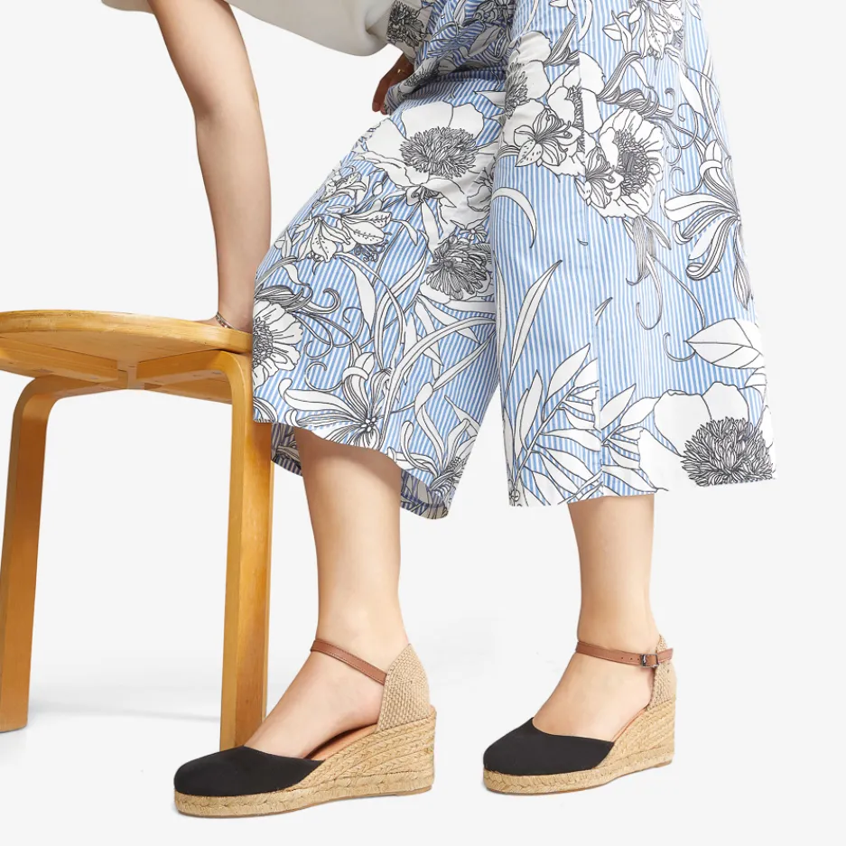 campesina_nera_sette_cord_1.webp Discount Campesina Nera Sette Corde Espadrillas