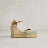 Sale Campesina Salvia con Cinturino Espadrillas