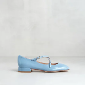 Discount Mary Jane Avio Crossed Ballerine