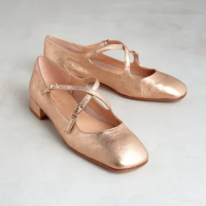 Online Mary Jane Crossed Ballerine