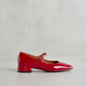 New Mary Jane Rossa Lucida Ballerine