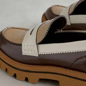 Sale Mocassino Combo Marrone Mocassini