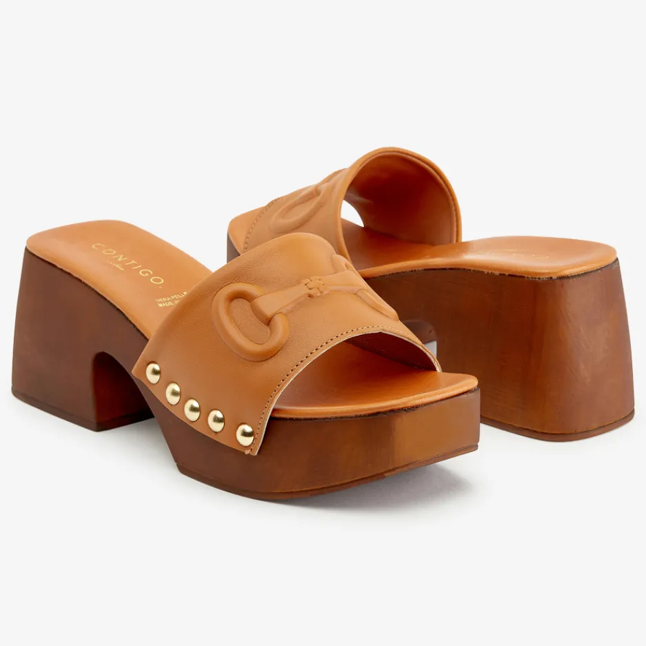 mule_cuoio_morsetto_1.webp Hot Mule Morsetto Sandali Con Tacco