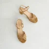 Outlet Sandalo Fascette Sandali Con Tacco