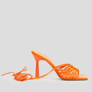 Hot SANDALO LACE UP Sandali Con Tacco