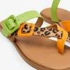 Clearance Sandalo Leo Multicolor Sandali Flat