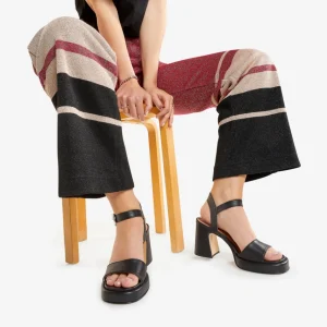 New Sandalo Fibbia Classy Sandali Con Tacco