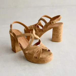 Outlet Sandalo Plateau Sandali Con Tacco