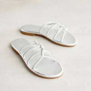 Online Sandalo Strass Sandali Flat