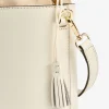 Outlet Secchiello in Saffiano Panna Borse