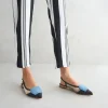 Discount Slingback Denim Ballerine