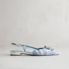 Online Slingback Denim Ballerine