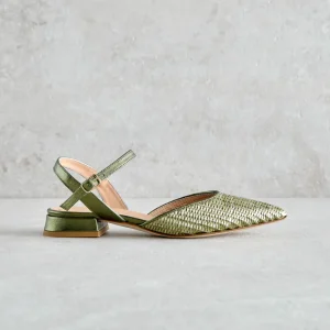 Best Slingback in Rafia Ballerine