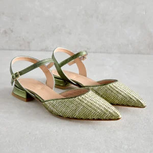 Best Slingback in Rafia Ballerine