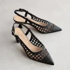 New Slingback Intreccio Décolleté