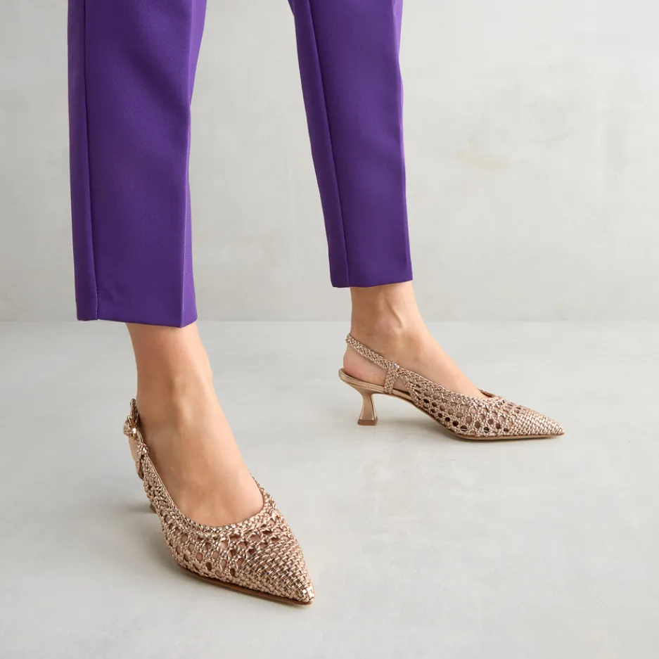 slingback_intreccio_oro_0.webp Hot Slingback Intreccio Décolleté
