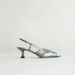 Discount Slingback Laminata Décolleté