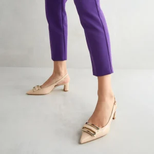 Online Slingback con Fibbia Décolleté
