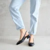 Discount Slingback Quadra Nera Décolleté