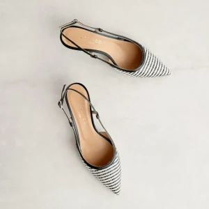 Outlet Slingback Rafia Décolleté