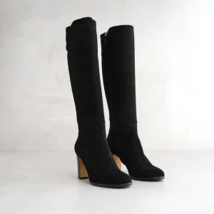 Clearance Stivale in Camoscio Stivali Con Tacco