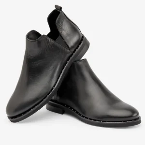 Clearance Stivaletto con Spacco Stivaletti Flat