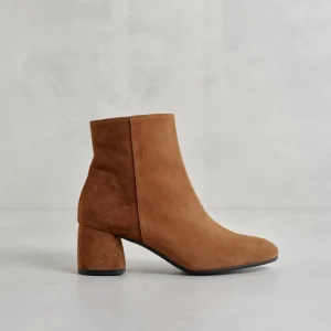 New Stivaletto in Camoscio Stivaletti Con Tacco