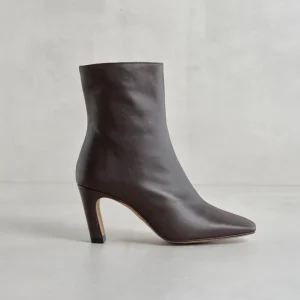 Discount Stivaletto Tacco Piatto Stivaletti Con Tacco
