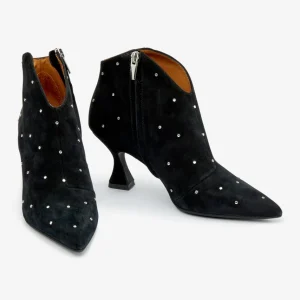 Hot Stivaletto Strass Stivaletti Con Tacco