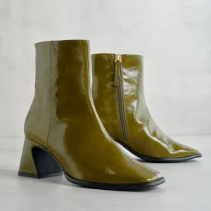 New Stivaletto Tacco Cubano Stivaletti Con Tacco