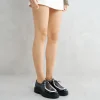 Fashion Stringata Nera Stringate