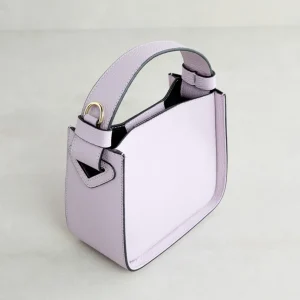 Outlet V-Bag in Pelle Chiaro Borse